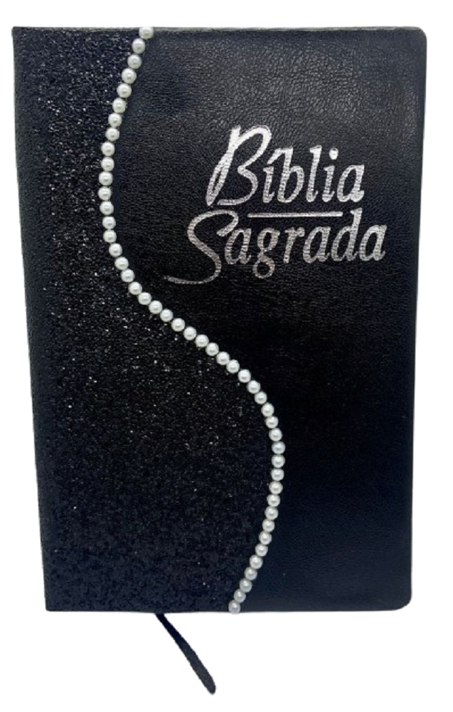 Biblia sagrada feminina letra gigante indice+harpa