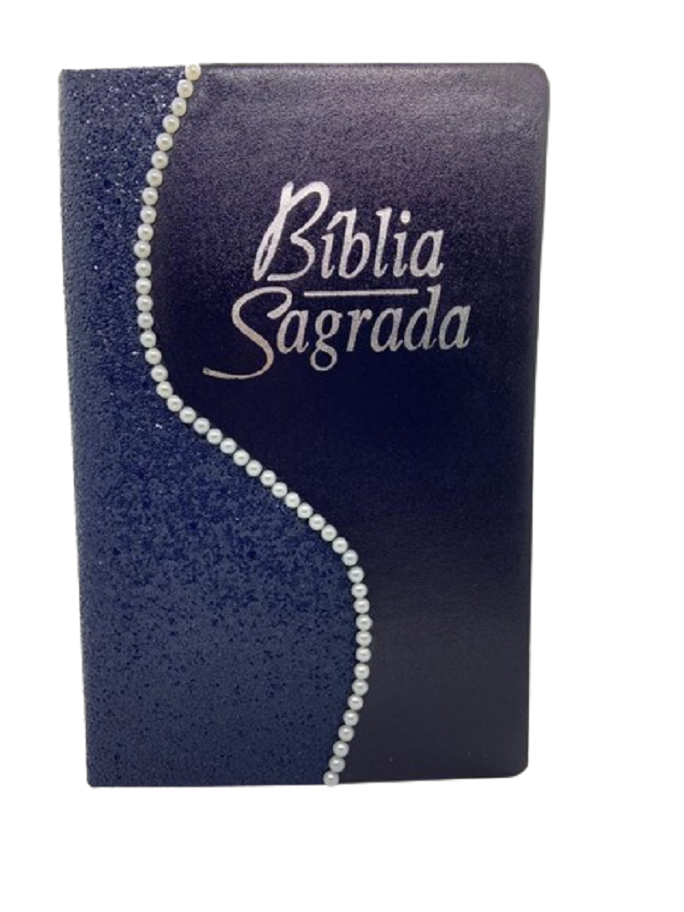 Biblia sagrada feminina letra gigante indice+harpa